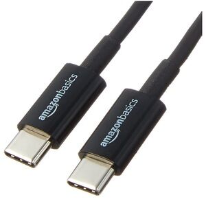 AmazonBasics Black USB-C Cable